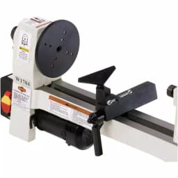 Shop Fox 8 in. x 13 in. 110-Volt 1/3 HP Bench-Top Wood Lathe with Variable Speed Control thumbnail 4