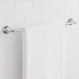 Glacier Bay Constructor 24 in. Single Towel Bar, Chrome Finish thumbnail 3