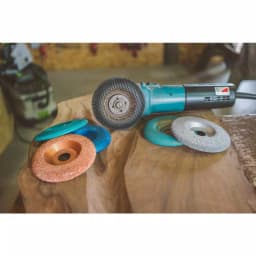 Kutzall Extreme Shaping Dish - 4.5 in. Tungsten Carbide Teeth Coarse Grinding Wheel thumbnail 7