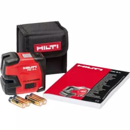 Hilti PM 2-L Line Laser Level, 100 ft. Range, Red Beam, Self-Leveling thumbnail 1