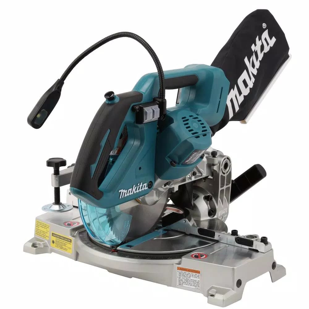 Makita 18V LXT Brushless 6-1/2 in. Compact Dual-Bevel Compound Miter Saw with Laser (Tool Only)