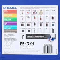Dremel 130-Piece Rotary Tool Accessory Kit with Reusable Storage Case thumbnail 2