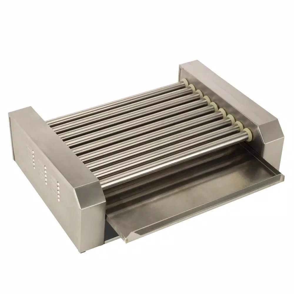 Funtime Roller Dog 289 sq. in. Stainless Steel Hot Dog Roller Grill