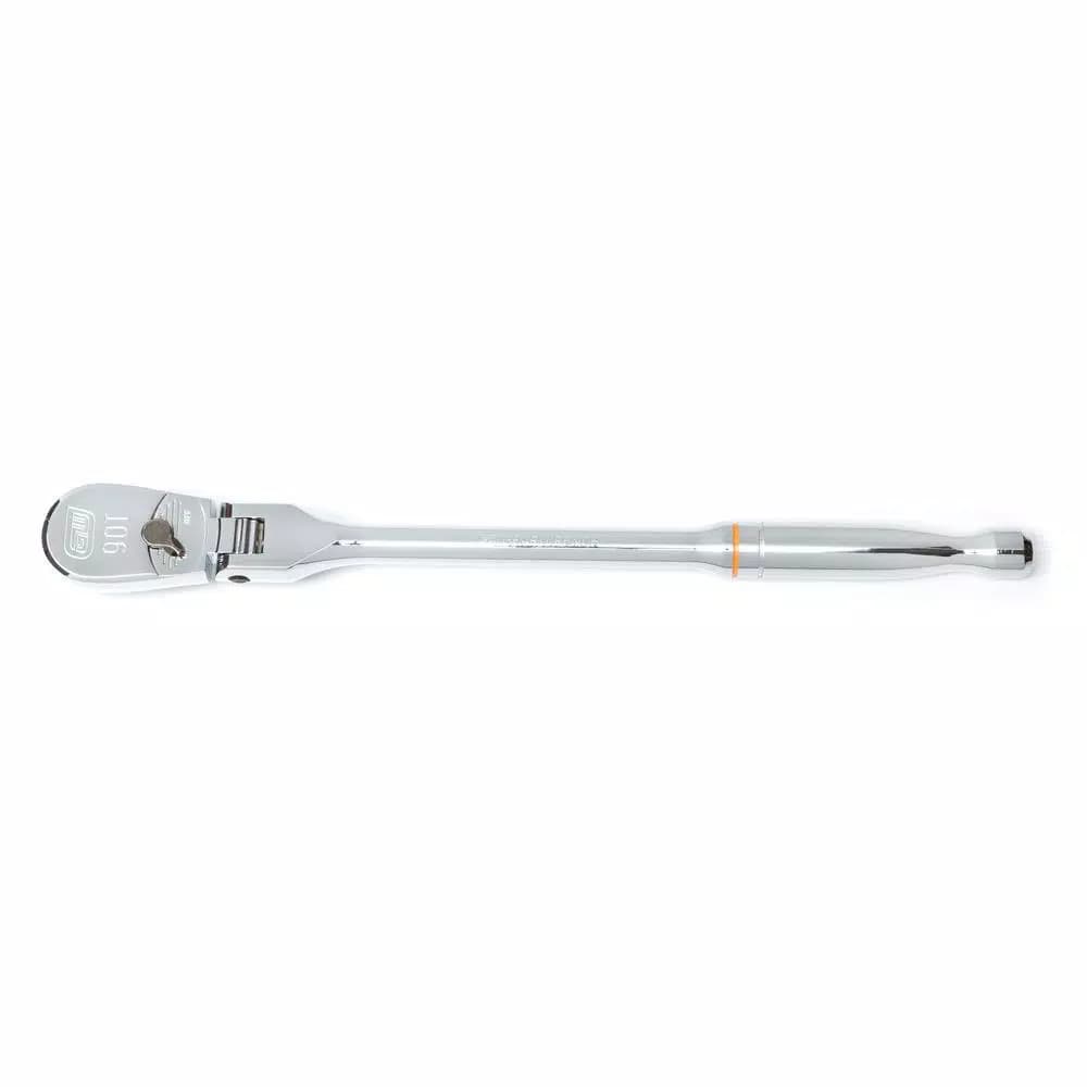 GearWrench 3/8 in. Drive 11 in. 90-Tooth Flex Head Teardrop Ratchet