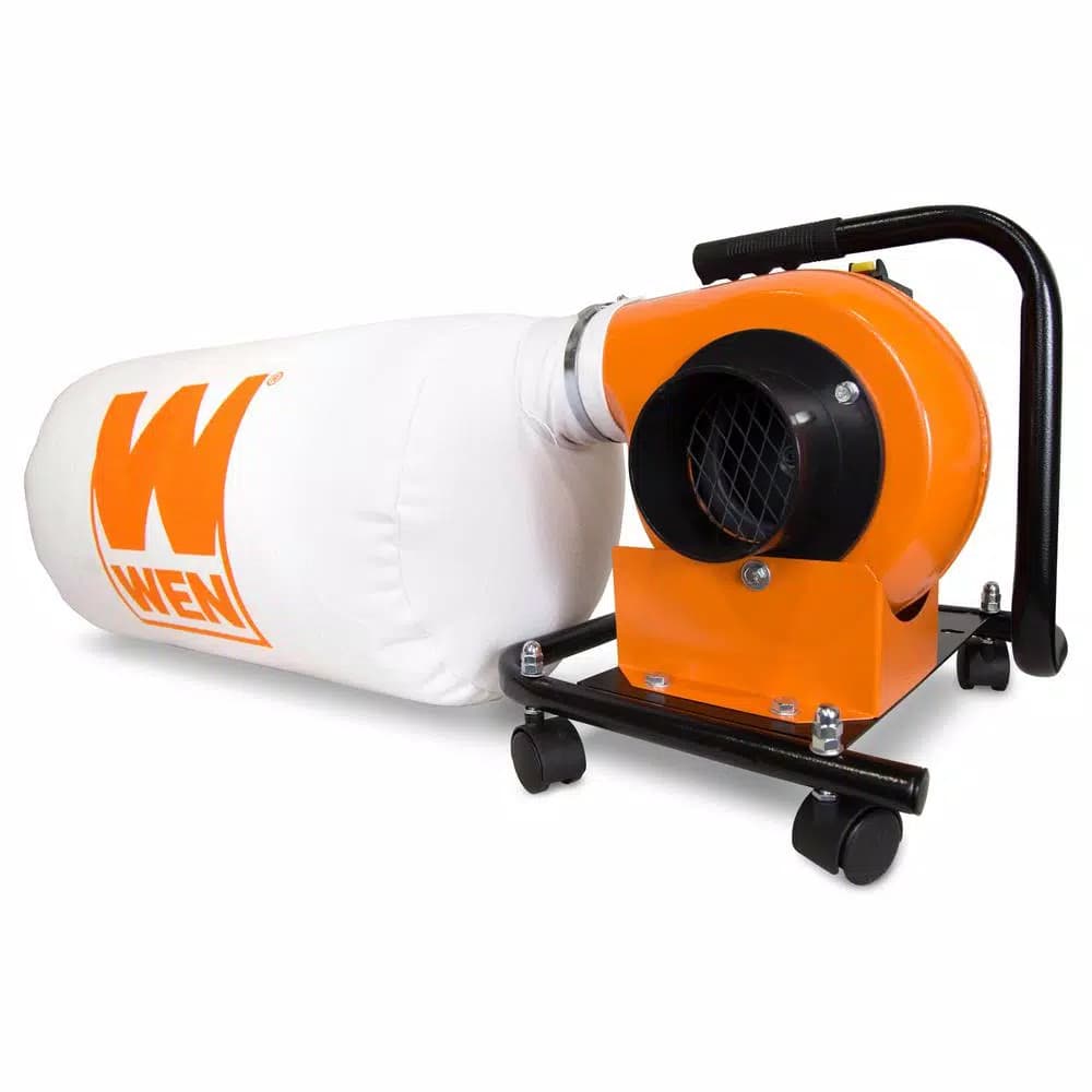 WEN 5.7-Amp 660 CFM Dust Collector with 12-Gallon Bag and Wall Mount Capability