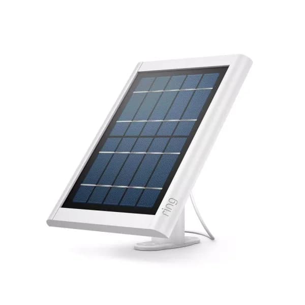 Ring Solar Panel for Spotlight Cam Battery and Stick Up Cam Battery, White