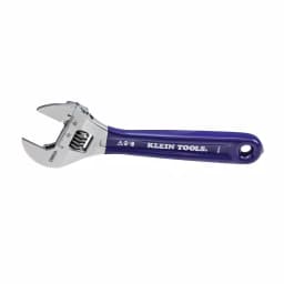 Klein Tools 6 in. Slim-Jaw Adjustable Wrench, Low Profile Steel Hand Tool thumbnail 4