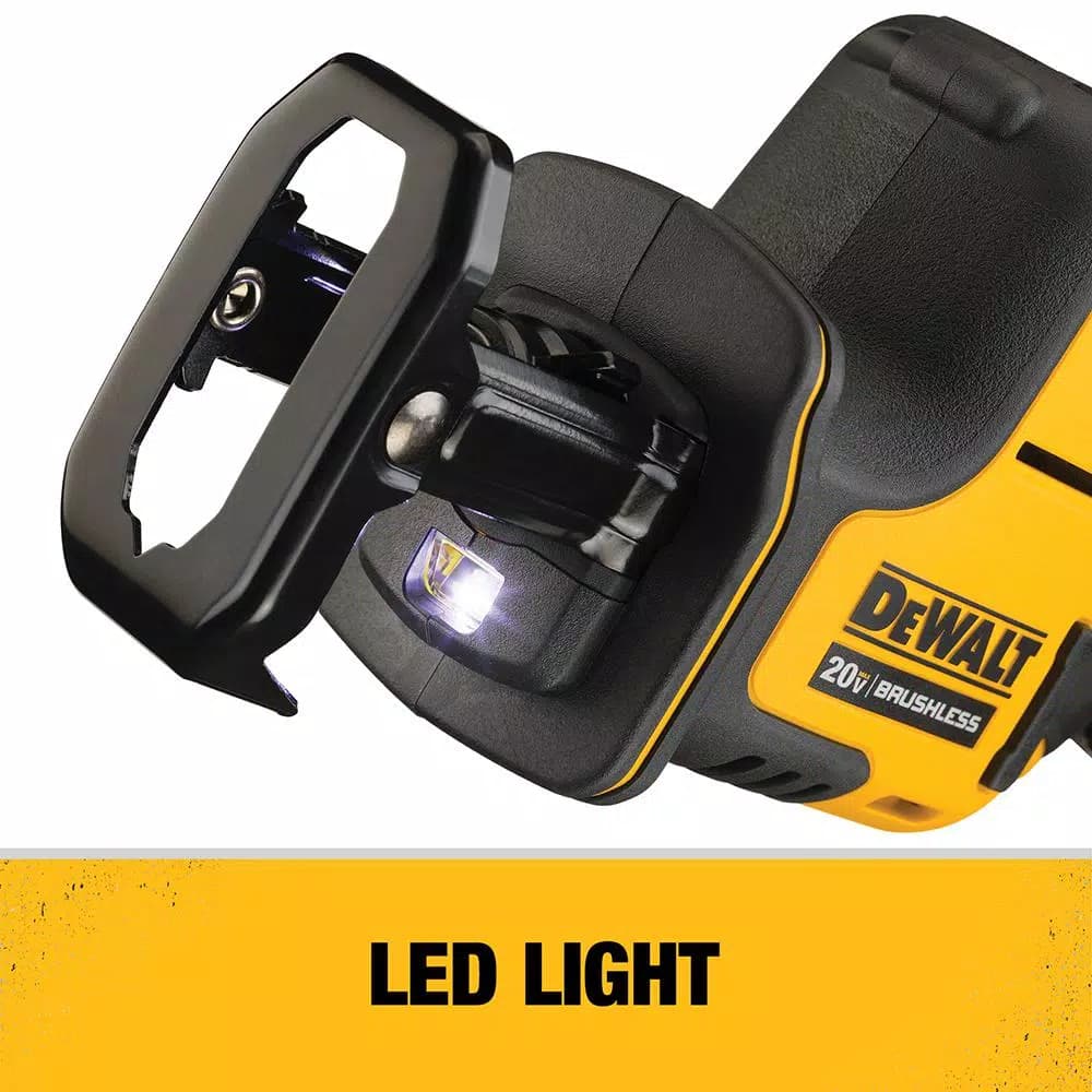 DEWALT 20V MAX ATOMIC Brushless Compact Cordless Reciprocating Saw (Tool-Only)