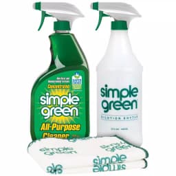 Simple Green Daily Cleaning Kit, 32 oz. All-Purpose Cleaner, Dilution Bottle & Microfiber Towel thumbnail 1