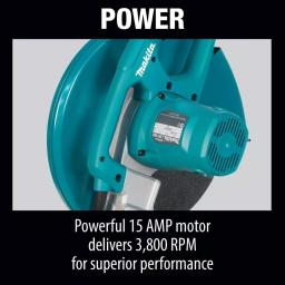 Makita 14 in. Cut-Off Saw, 15 Amp, 3800 rpm, LW1401 Metal Cutting Chop Saw thumbnail 7