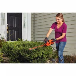 BLACK+DECKER 20V MAX 18 in. Cordless Lithium-Ion Hedge Trimmer with 1.5 Ah Battery and Charger thumbnail 6