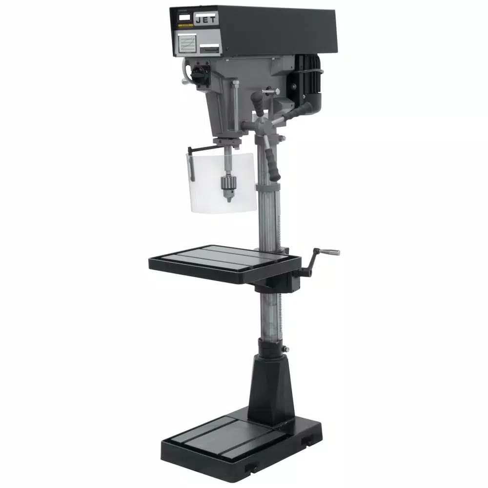 JET 1 HP 15 in. Floor Standing Drill Press, Variable Speed, 115/230V, J-A5816