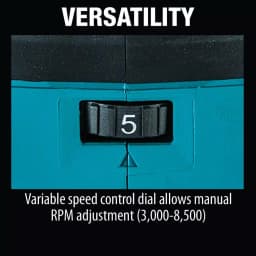 Makita 18V LXT Brushless 4-1/2"/5" Cordless Angle Grinder with Electric Brake & Variable Speed (Tool Only) thumbnail 9