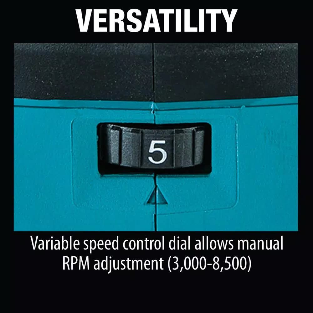 Makita 18V LXT Brushless 4-1/2"/5" Cordless Angle Grinder with Electric Brake & Variable Speed (Tool Only)