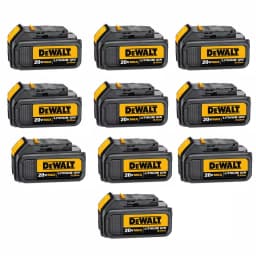 DEWALT 20V MAX 3.0 Ah Lithium-Ion Battery Pack, 10-Pack thumbnail 1