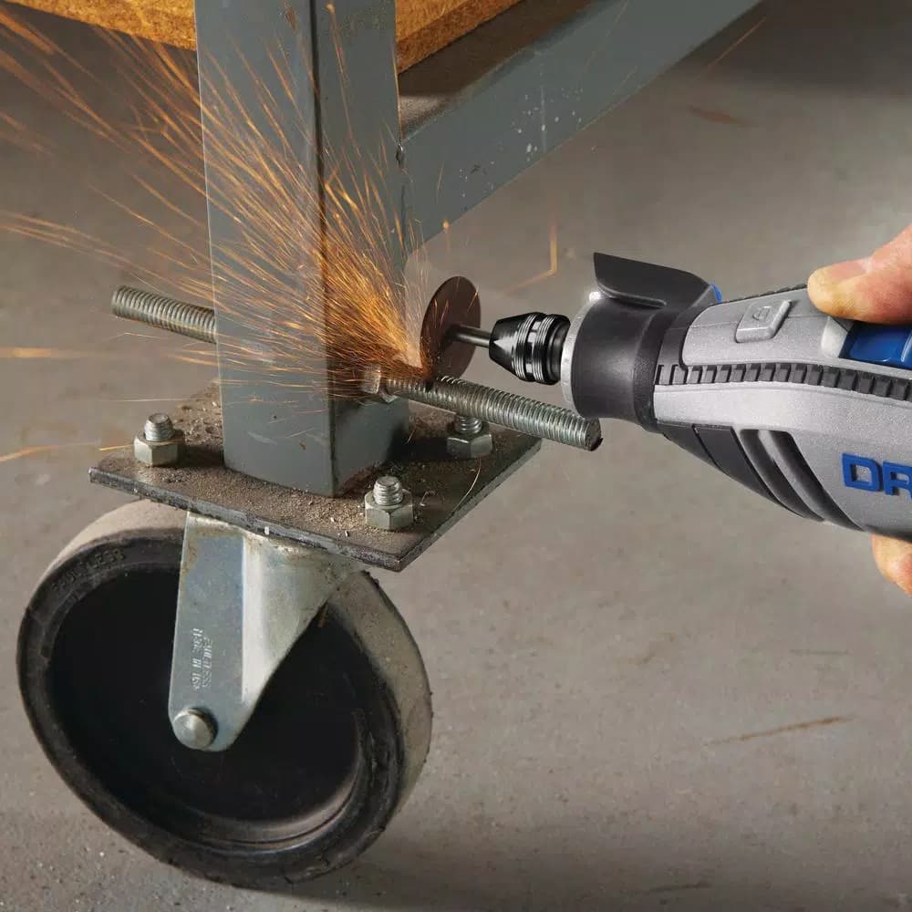 Dremel 4300 Series 1.8 Amp Variable Speed Corded Rotary Tool Kit with Pivot Light and 64 Accessories