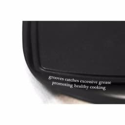 ExcelSteel 13 in. x 8.5 in. Cast Aluminum Non-Stick Griddle, Induction Ready thumbnail 5