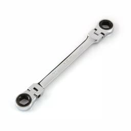 TEKTON 12 mm x 14 mm Flex-Head Ratcheting Box End Wrench thumbnail 1