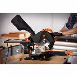 WEN 10 in. 2-Speed Single Bevel Sliding Compound Miter Saw with Smart Power Technology, 15 Amp thumbnail 2
