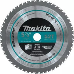 Makita 5-7/8 in. 52-Teeth Carbide-Tipped Thin Metal Saw Blade thumbnail 1