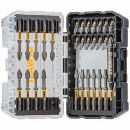 DEWALT MAX IMPACT 30-Piece Screwdriver Bit Set, Hex Shank, Impact Rated thumbnail 1