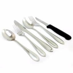 Gibson Home Wilmington Plus 55-Piece Stainless Steel Flatware Set, Service for 8 thumbnail 1