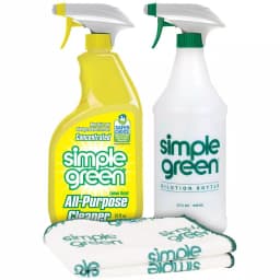 Simple Green Lemon Scent Daily Cleaning Kit - 32 oz. Concentrated All-Purpose Cleaner & Microfiber Towel thumbnail 1