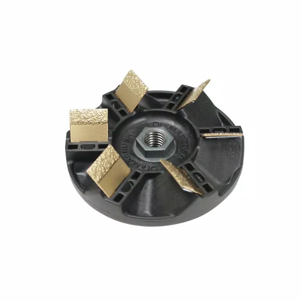 Diamabrush 4.5 in. Concrete Removal Tool - Abrasive Hand Tool for Grinders