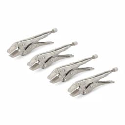 TEKTON 5 in. Straight Jaw Locking Pliers, 4-Pack thumbnail 1