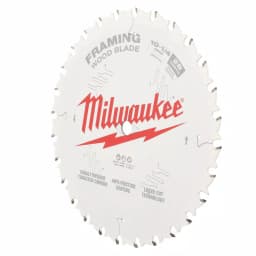 Milwaukee 10-1/4 in. 28-Tooth Framing Circular Saw Blade thumbnail 2