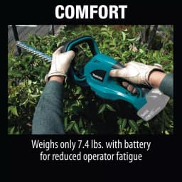 Makita 18V LXT Brushless String Trimmer Kit with 4.0Ah Battery, Charger & Bonus 22 in. Cordless Hedge Trimmer thumbnail 3