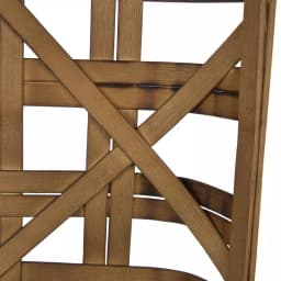 Glitzhome 24 in. Woven Tobacco Wicker Basket Wall Decor - Brown Bamboo thumbnail 4
