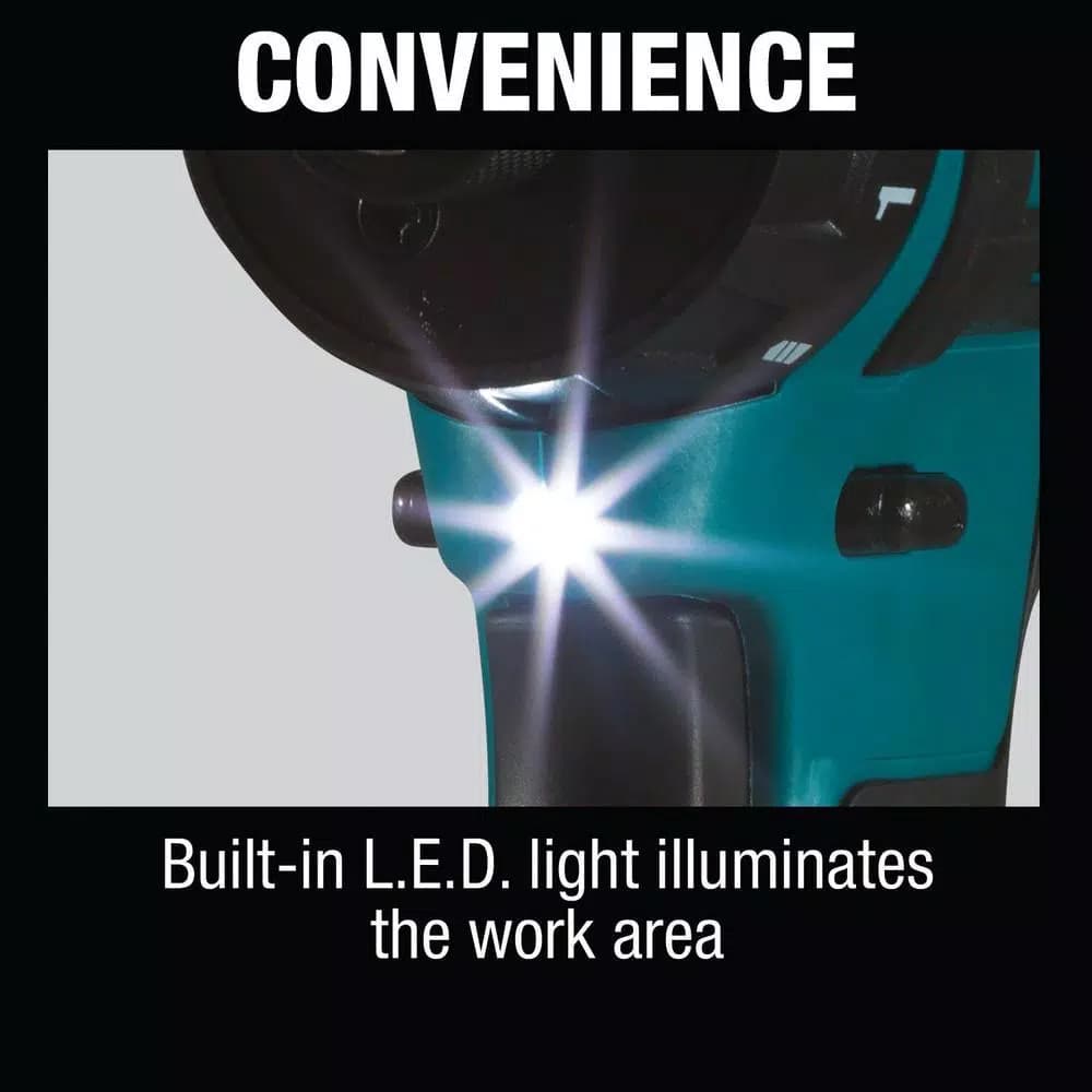 Makita 12V max CXT Lithium-Ion 1/4 in. Hex Cordless Screwdriver (Tool Only)
