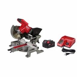 Milwaukee M18 FUEL 7-1/4 in. Dual Bevel Sliding Compound Miter Saw Kit with 5.0 Ah Battery thumbnail 4