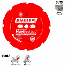 Diablo 12 in. 8-Tooth PCD Tipped Fiber Cement Saw Blade for James Hardie thumbnail 13