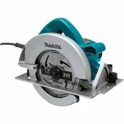 Makita 7-1/4 in. 15 Amp Corded Circular Saw with 24T Carbide Blade and LED Lights thumbnail 1