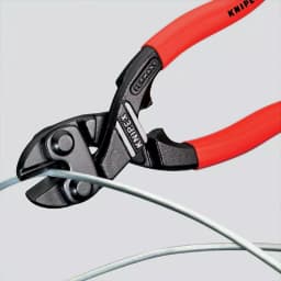 Knipex 3-Piece Forged Steel Diagonal Pliers Set with 64 HRC Cutting Edge thumbnail 2