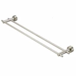 Glacier Bay Innburg 24 in. Double Towel Bar, Brushed Nickel thumbnail 1