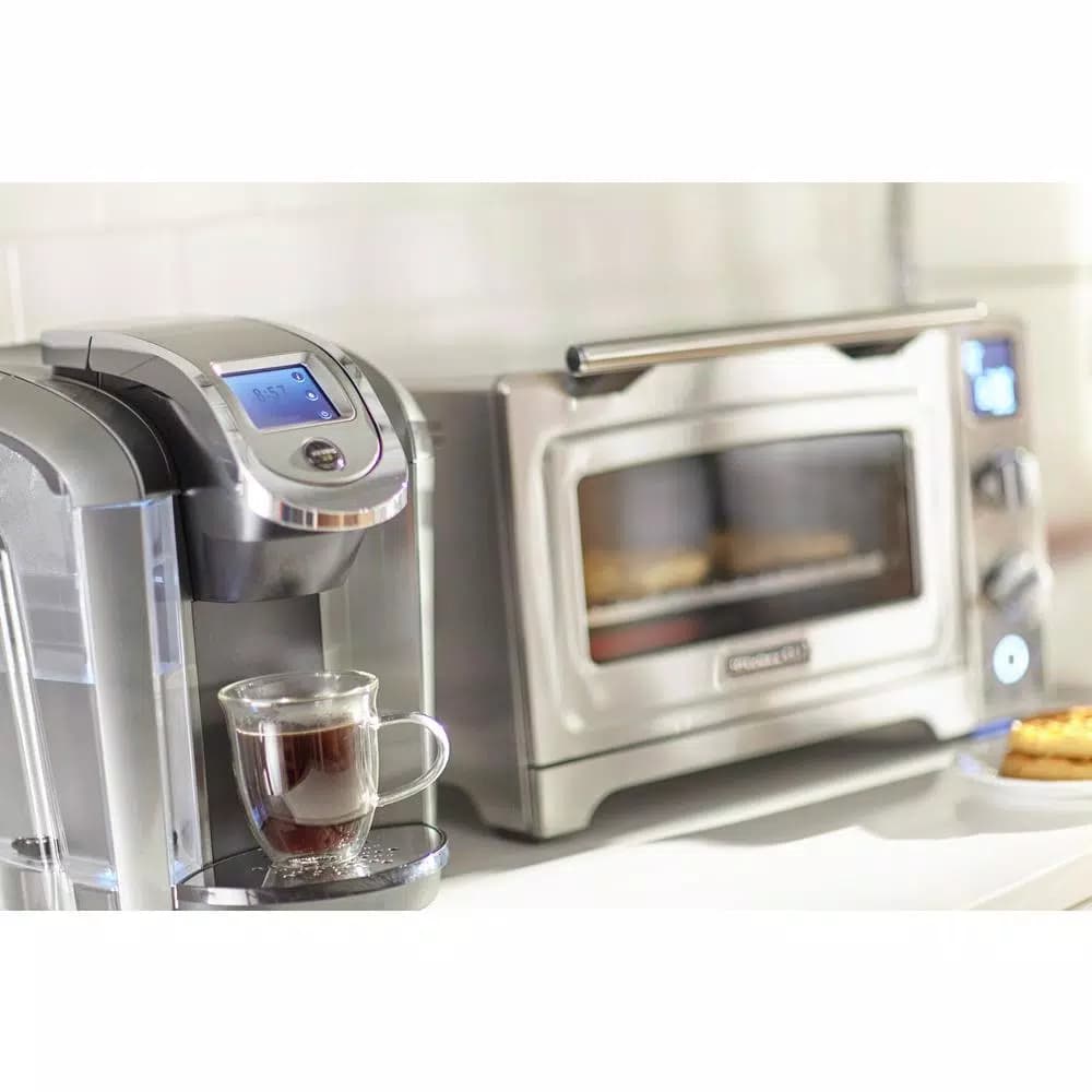KitchenAid 12 in. Digital Countertop Convection Toaster Oven, 2000W, Stainless Steel