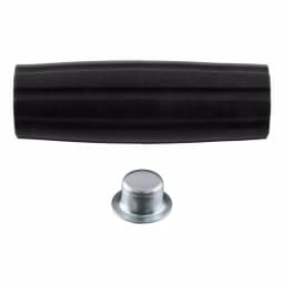 CURT Replacement Jack Handle Grip with Cap Nut, Black thumbnail 3