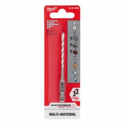 Milwaukee SHOCKWAVE 1/8 in. Carbide Multi-Material Drill Bit, 1/4 in. Hex Shank thumbnail 8