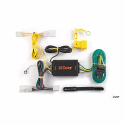 CURT Custom Vehicle-Trailer Wiring Harness for Lexus HS250h & CT200h, 4-Way Flat T-Connector Kit thumbnail 2
