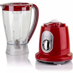 Ovente 400W Professional Blender, 50 oz 2-Speed Jar Blender with Pulse, Stainless Steel Blades, Red thumbnail 2