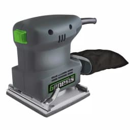 Genesis GPS2303 1/4 Sheet Palm Sander, 1.3 Amp, 10,000 RPM with Dust Bag thumbnail 1