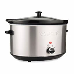 Courant 8.5 Qt. Stainless Steel Slow Cooker with Temperature Settings thumbnail 2