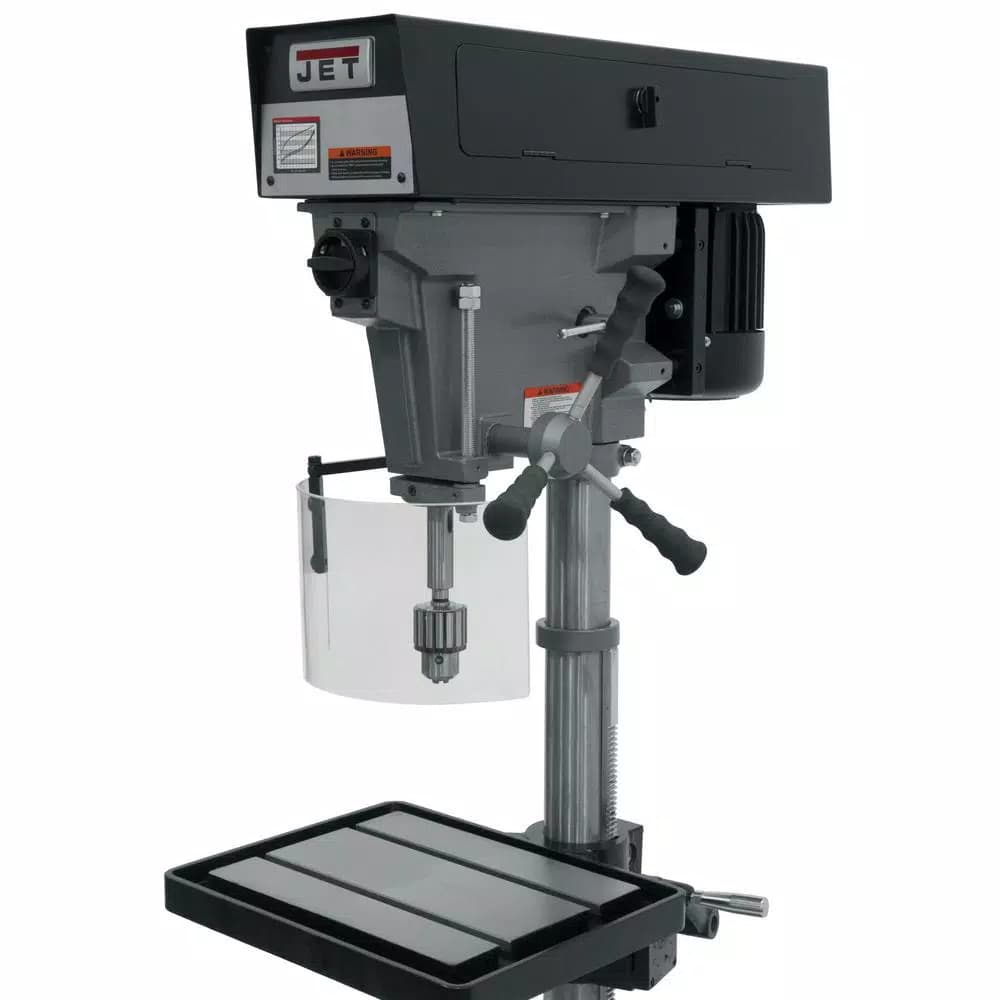 JET 1 HP 15 in. Floor Standing Drill Press, 6-Speed, 115/230V, J-A3816