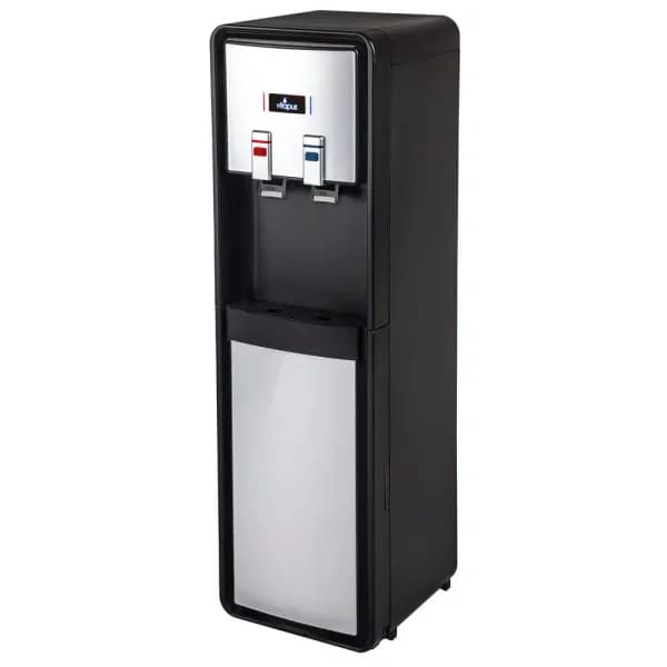 Vitapur VWD1086BLS-PL Bottom Load Water Dispenser, Hot & Cold, Black/Stainless Steel