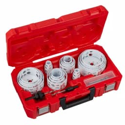 Milwaukee Hole Dozer 28-Piece Bi-Metal Hole Saw Set with Arbors and Pilot Bits thumbnail 1