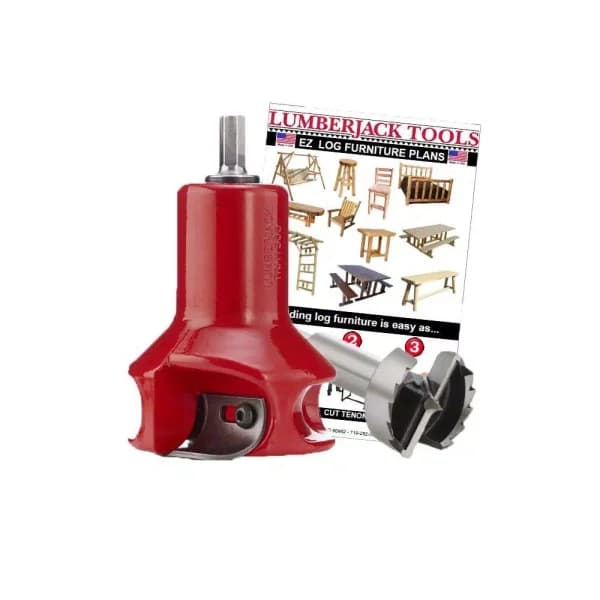 Lumberjack Tools 1-1/2 in. Home Series Log Furniture Building Beginners Kit