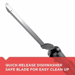 BLACK+DECKER 9 in. Comfort Grip Electric Knife, Black thumbnail 5